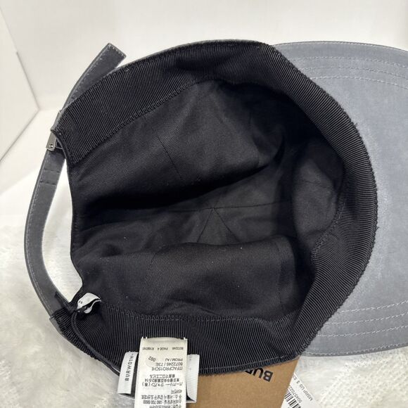Burberry Technical Cotton EKD Baseball Cap 8072245 Grey Medium NWT $530 - Picture 4 of 8
